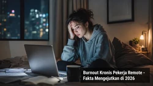 Burnout Kronis Pekerja Remote - Fakta Mengejutkan di 2026