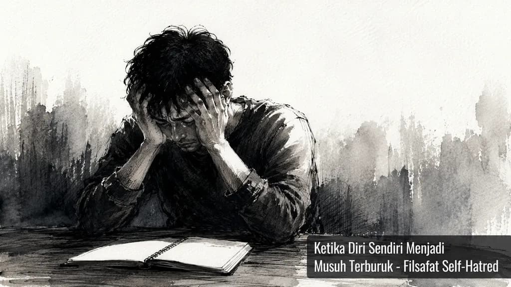Ketika Diri Sendiri Menjadi Musuh Terburuk - Filsafat Self-Hatred