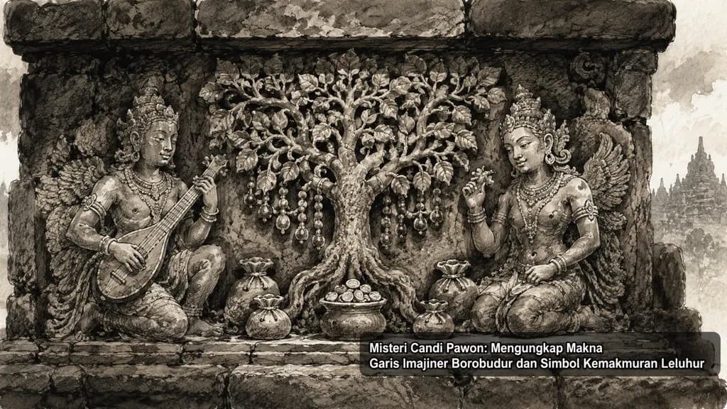 Misteri Candi Pawon: Mengungkap Makna Garis Imajiner Borobudur dan Simbol Kemakmuran Leluhur