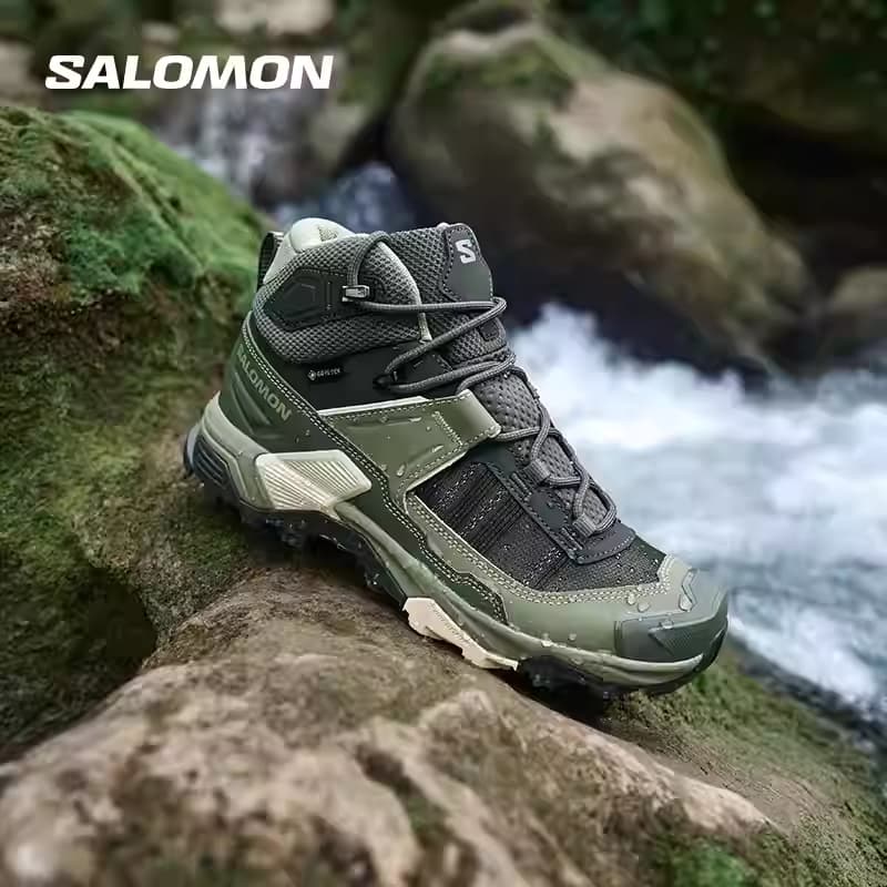 SALOMON X ULTRA 5 MID GORE-TEX Women's Hiking Shoes Hiking Boots Sports Sneakers L47754600