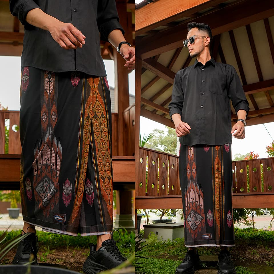 Sarung Sapphire Premium Jacquard Songket SSM Malaka