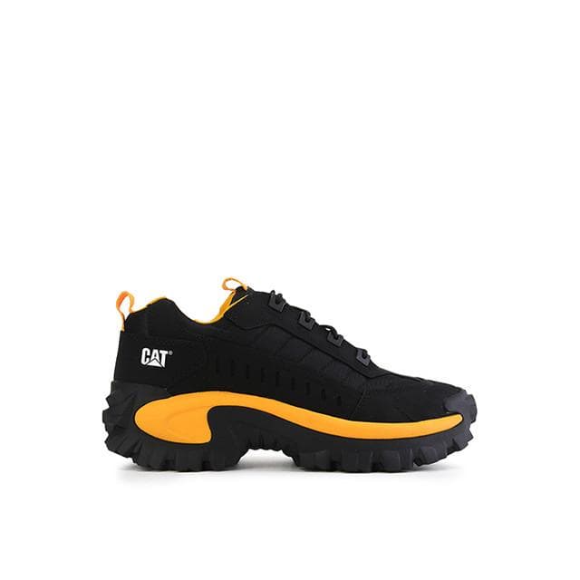 Caterpillar Sneakers Pria INTRUDER Black /Cat Yellow P110592
