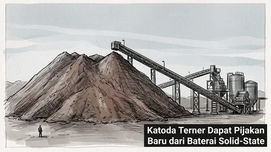 Katoda Terner Dapat Pijakan Baru dari Baterai Solid-State